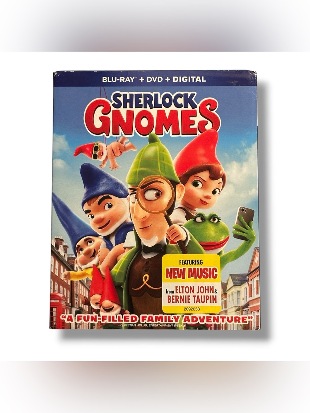 Sherlock Gnomes Blu-Ray, Digital & DVD